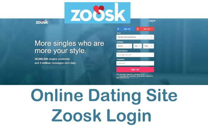 Zoosk online dating login