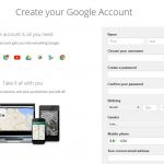 Gmail Account Requirement  for New Users