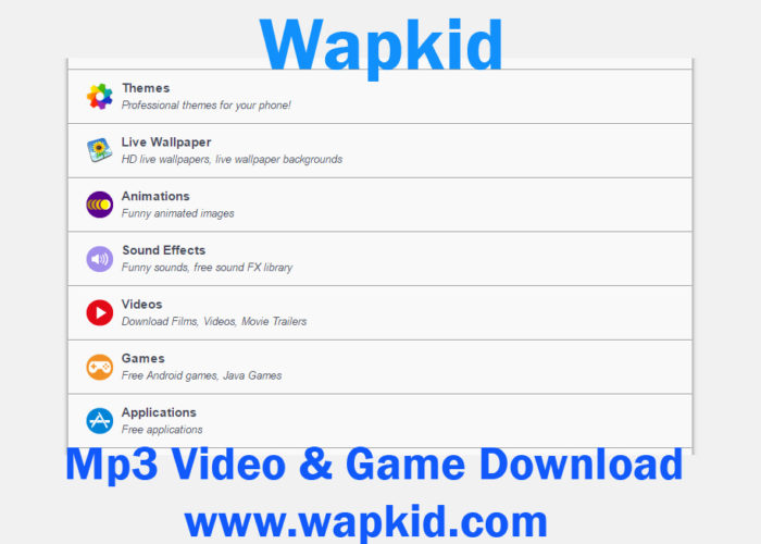 Wapkid - Mp3 Video & Game Download | www.wapkid.com