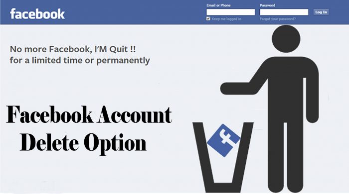 Facebook Account Delete Option - How to