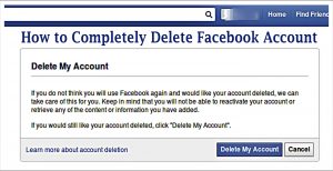 How to Completely Delete Facebook Account
