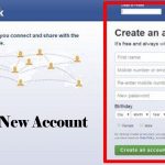 Facebook New Account