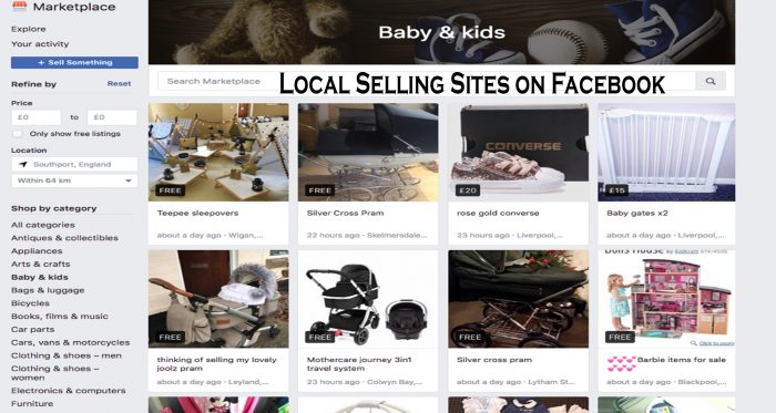 Local Selling Sites on Facebook - Facebook Buying and Selling