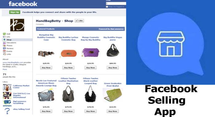 Facebook Selling App - Selling on Facebook