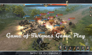Game of Thrones Winter is Coming Game Play