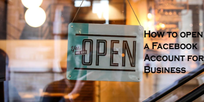 How to open a Facebook Account for Business - Facebook Business