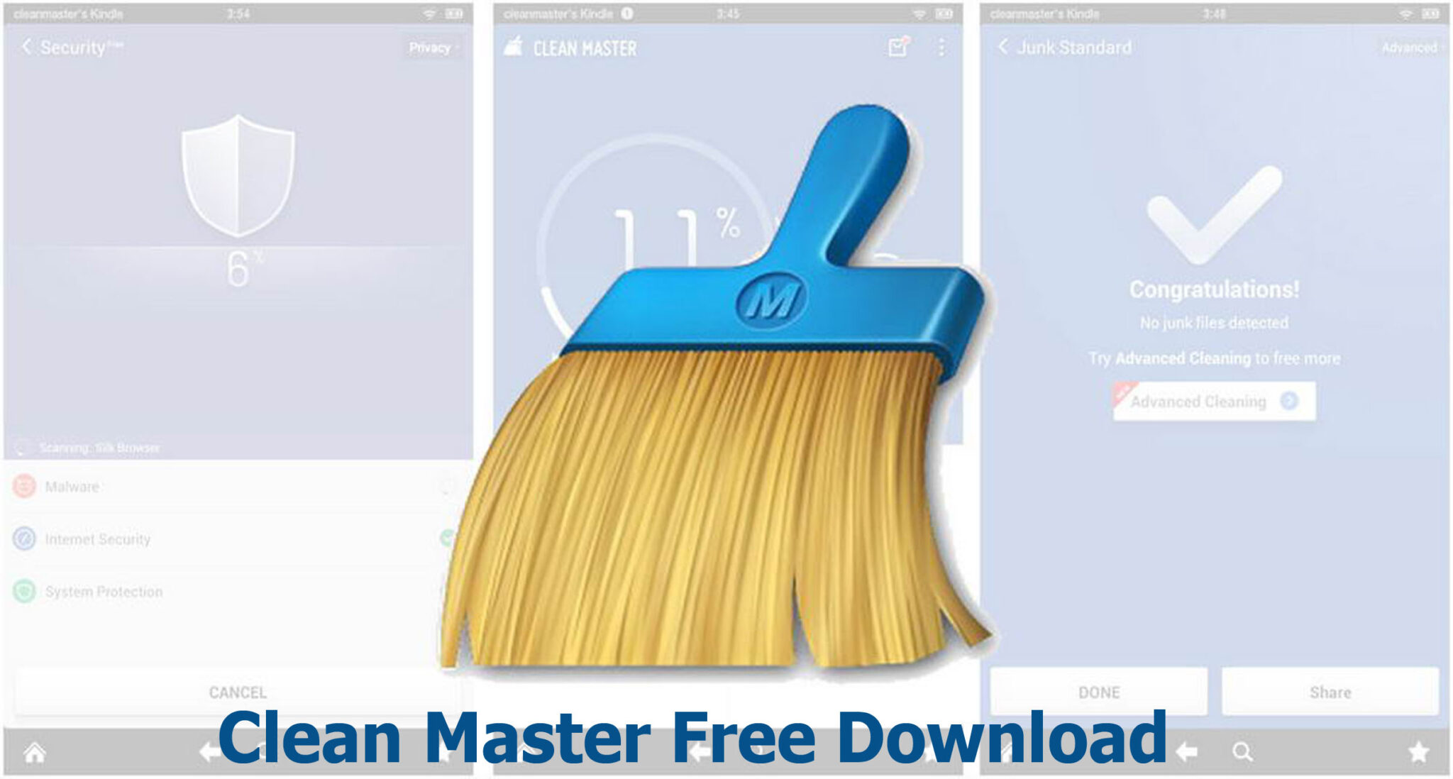 Clean Master Free Download - Clean Master App - TrendEbook