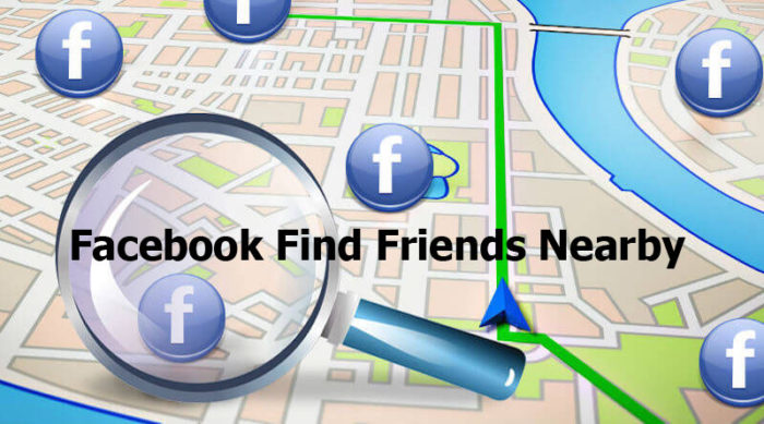 Facebook Find Friends Nearby - Facebook Search Bar