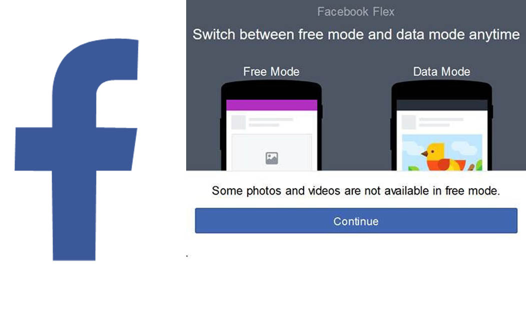 how to move from data mode to free mode on facebook