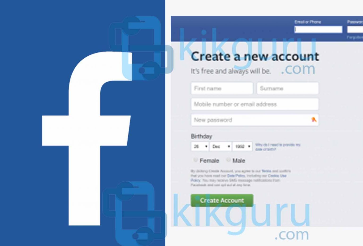 Set New Facebook Account Create Fb Account Facebook Account New