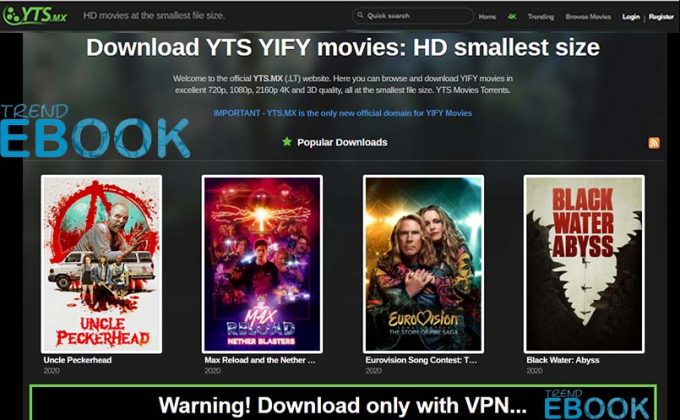 YTS Movies - YIFY Movies Online Download | YTS Movie Download - TrendEbook