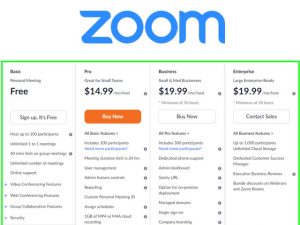 Zoom Cost - How Much Does it Cost for Zoom | Zoom Pricing Plans