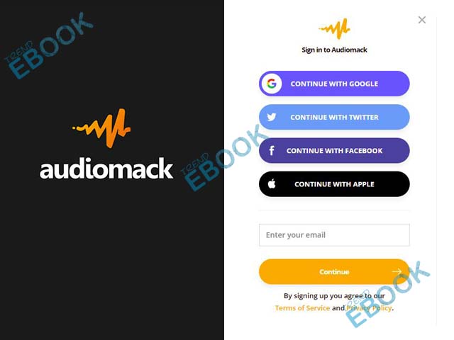 Audiomack Login - How to Log into Audiomack - TrendEbook