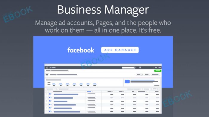 Facebook Ads Manager Account - Business.Facebook/Ads Manager