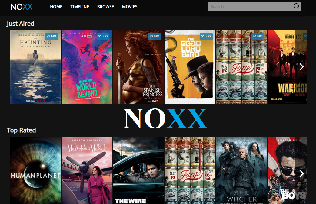 Noxx - Stream Unlimited Movies Online for Free