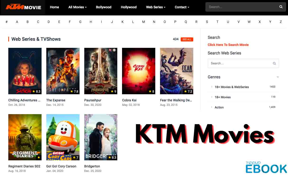 KTM Movies - Download Unlimited Movies For Free of Charge