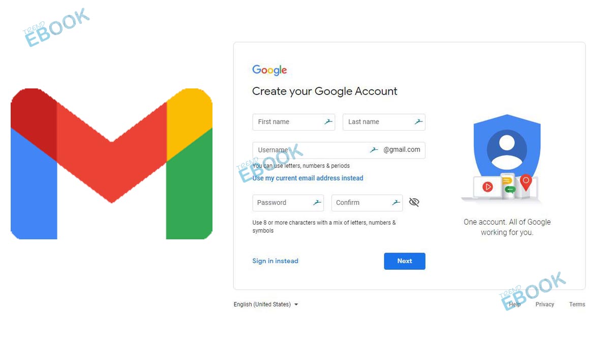 Gmail Sign up New Account - How to Create a New Gmail Account