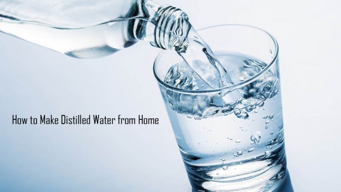 How to Make Distilled Water from Home