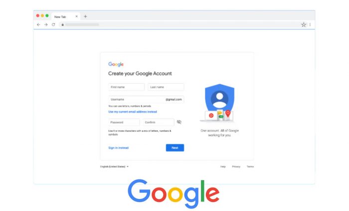 Create a New Google Account - How to Create a New Gmail Account