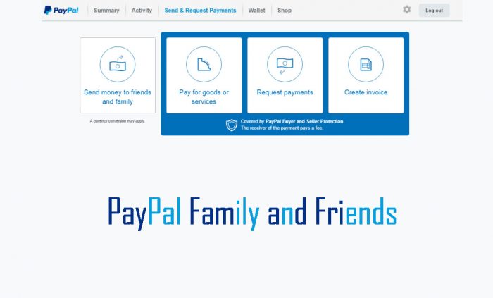 PayPal Family and Friends - How To Send Money To Friends and Family On PayPal