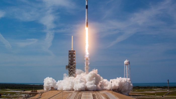 SpaceX Falcon 9 - SpaceX Falcon 9 Rocket Launches NASA's New
