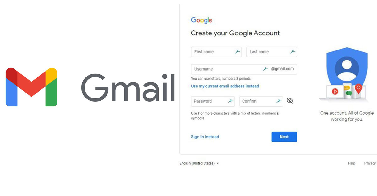 Create Email Account Gmail - How to Create a New Gmail Account