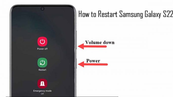 How to Restart Samsung Galaxy S22