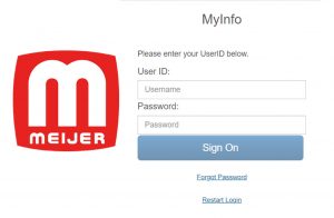 How To Log In For The Meijer MyInfo Portal Account