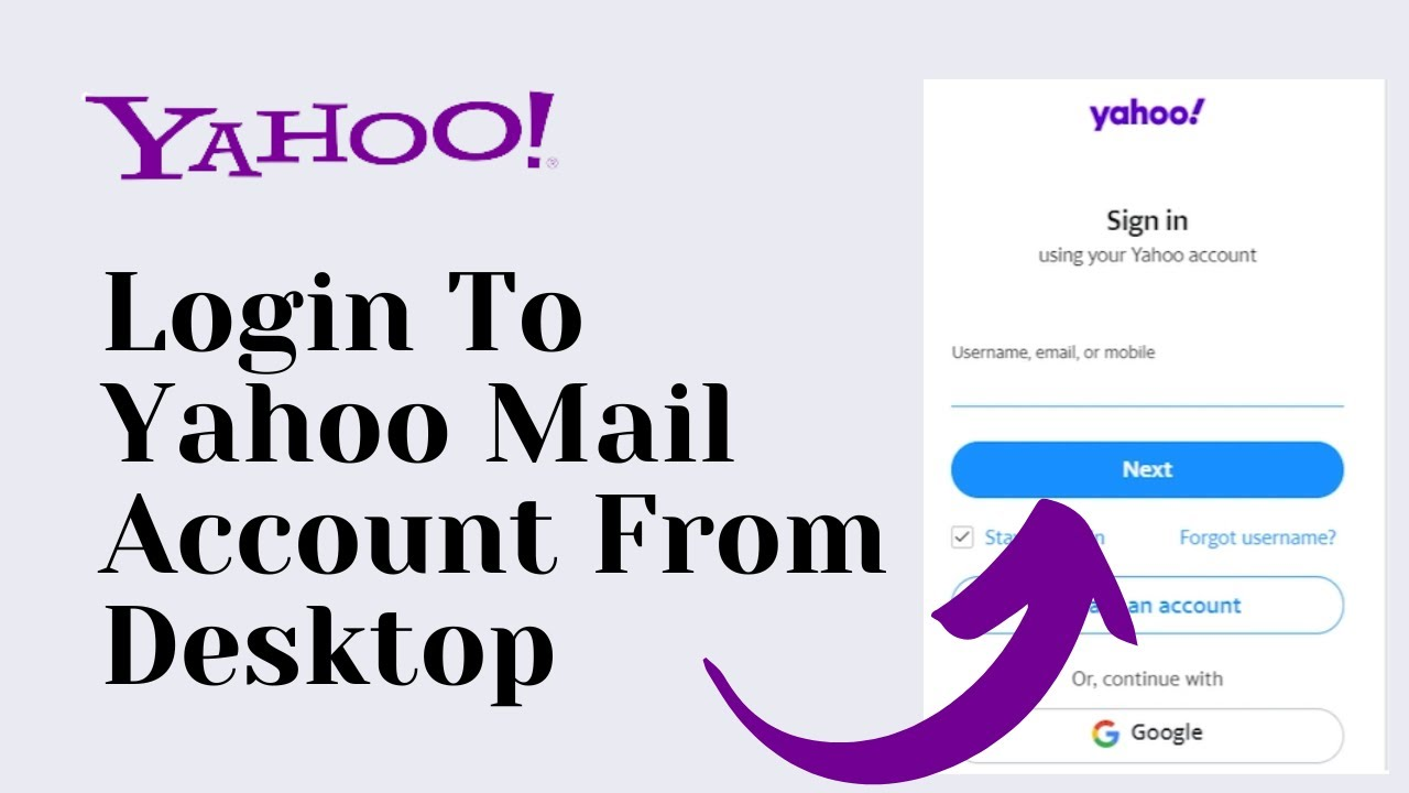 Yahoo Mail Desktop How To Access Your Account On Desktop Trendebook