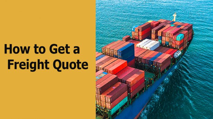 Freight Quote - How to Get a Freight Quote