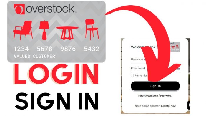 How To Access My Overstock Credit Card Login