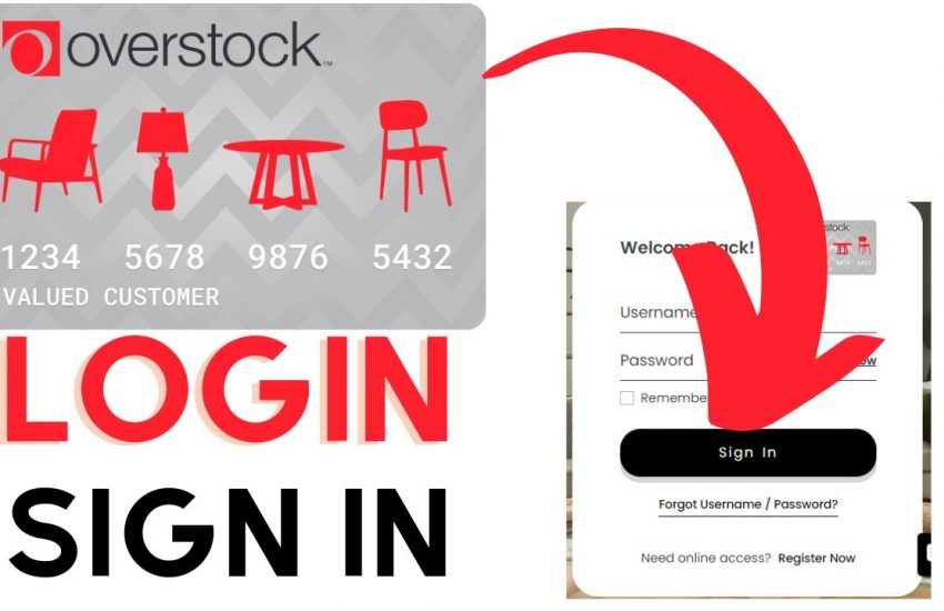 How To Access My Overstock Credit Card Login