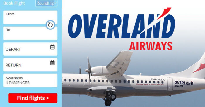 Overland Airways Booking - Online Booking & Reservation