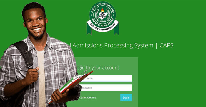 Jamb Caps Login - Gain Access To Your Account