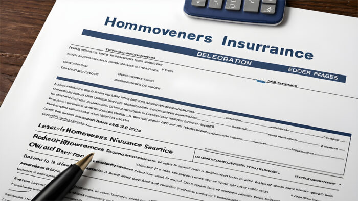 What is a Homeowners Insurance Declaration Page